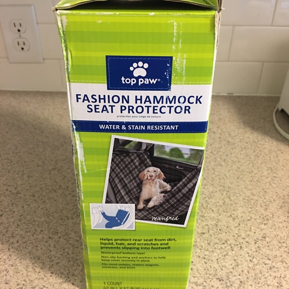 Top Paw Fashion Hammock Seat Protector - Picture 4 of 4